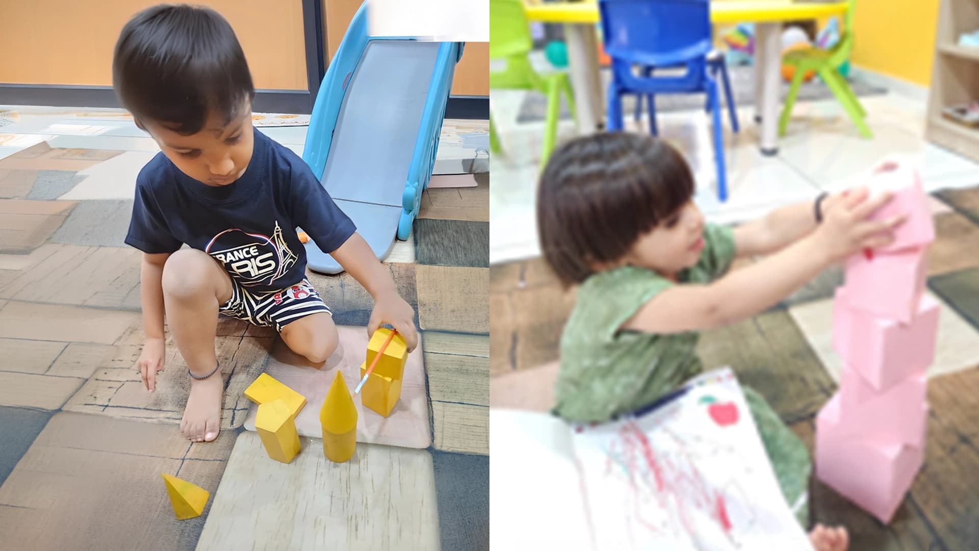 Sensorial Activities:ARYMS Montessori Preschool
