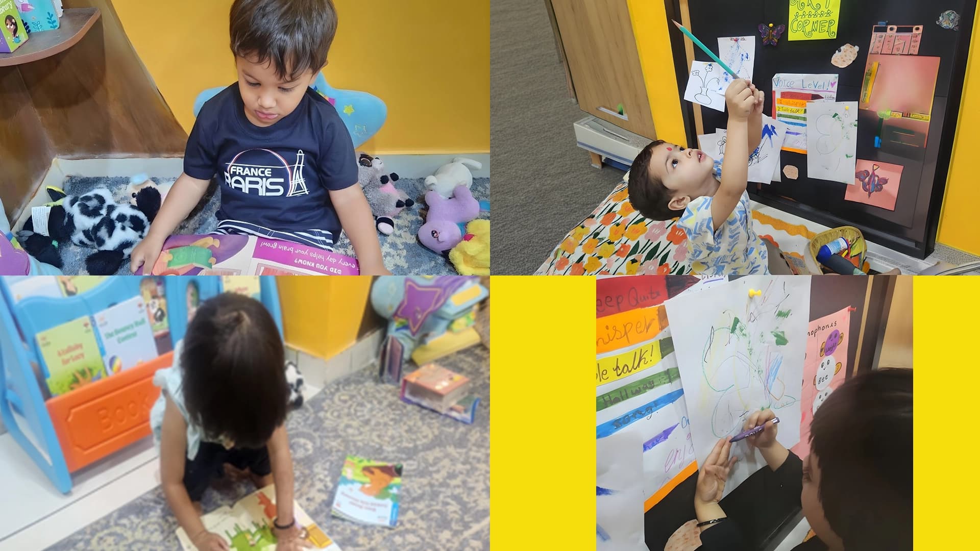Art & Book Corner:ARYMS Montessori Preschool